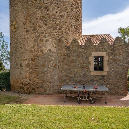 Castillo Can Xirau, Propiedad Exclusiva Con Piscina & Aircon Villa Santa Susanna Eksteriør billede