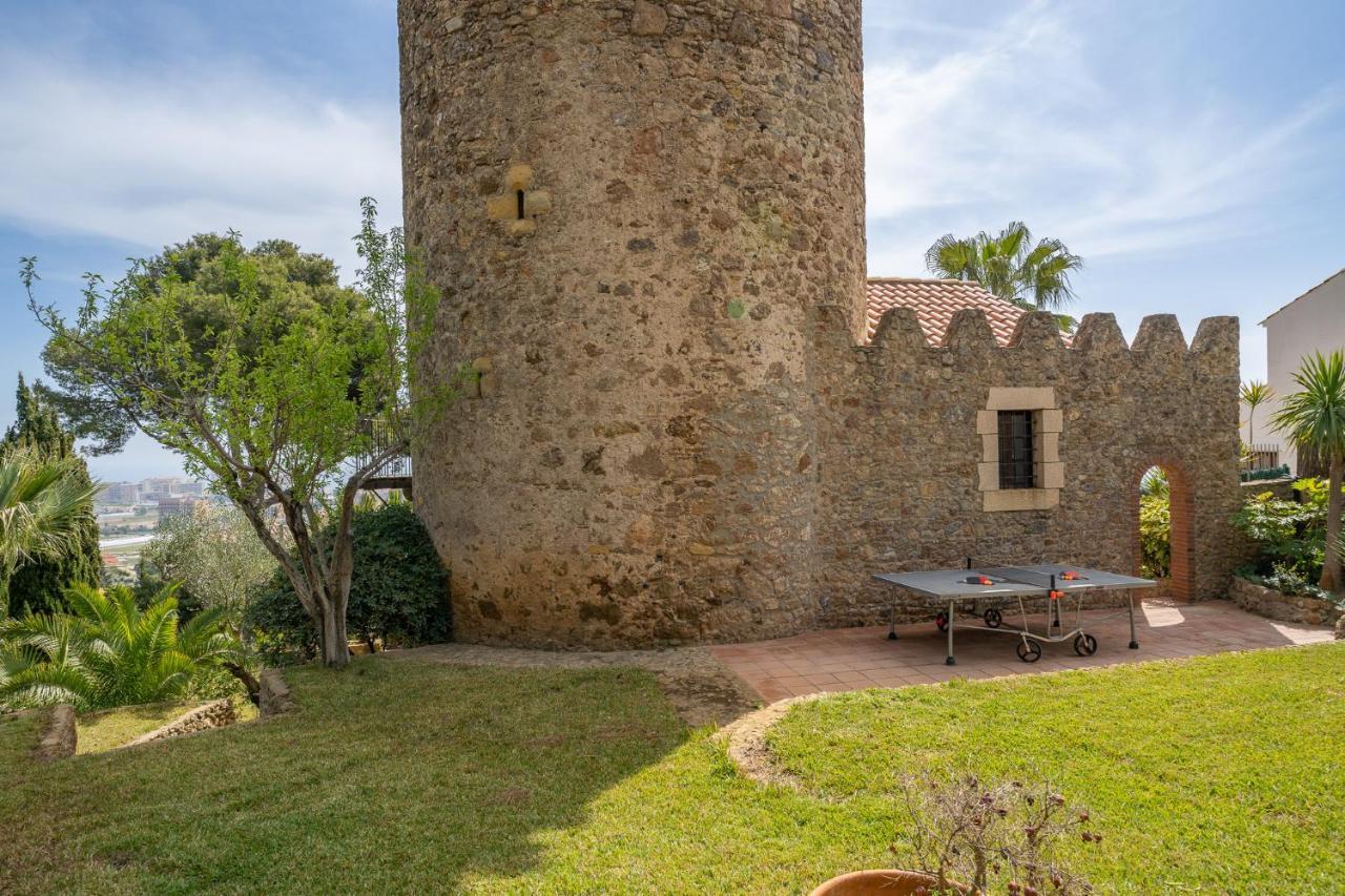 Castillo Can Xirau, Propiedad Exclusiva Con Piscina & Aircon Villa Santa Susanna Eksteriør billede